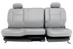 2002-2008 Dodge Ram Slate Gray Leather Seats & Woodgrain Business Console