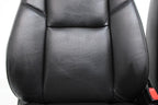 2007 - 2014 Sierra Chevy Silverado Front Seats, LTZ Black Leather Heated Cooled