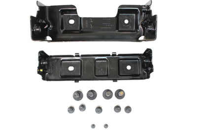 2015 - 2024 Ford F150 F250 Super Duty Jump Seat Center Console Black Leather Kit