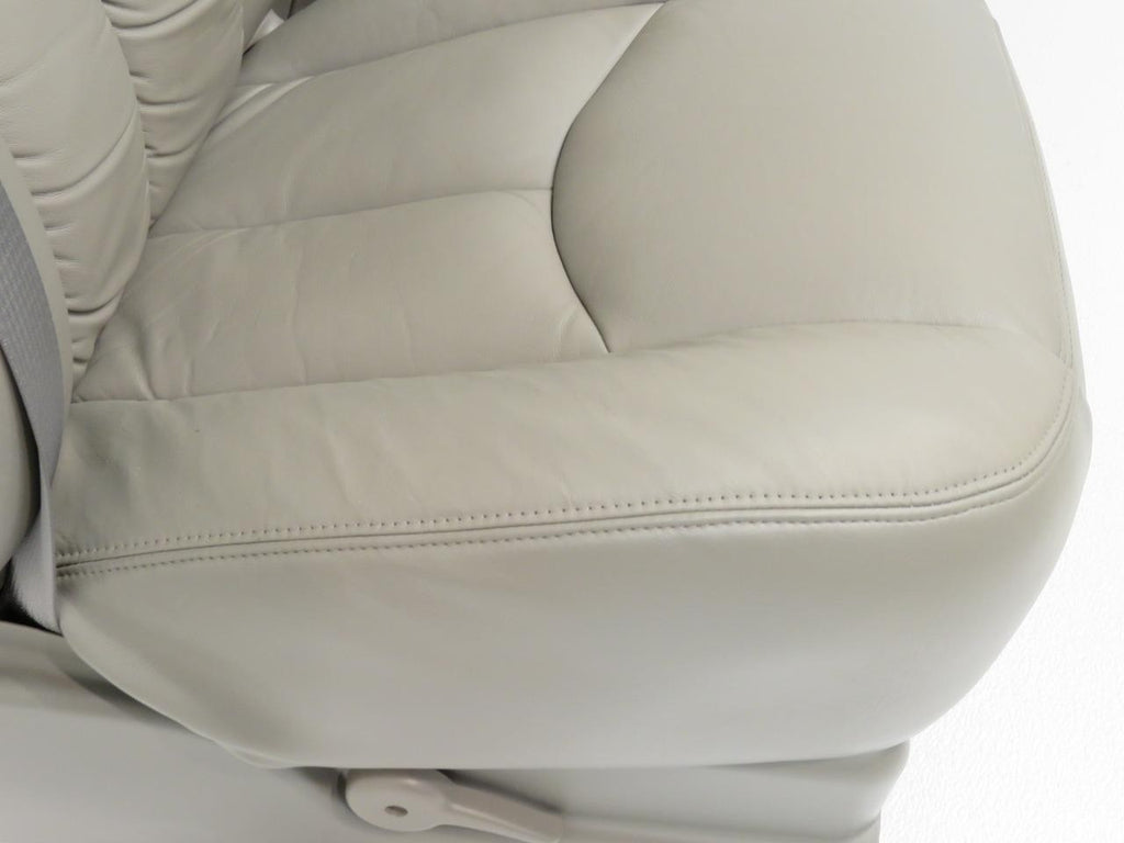 1999-2007 Sierra Silverado Seats, Pewter Gray Leather Power Driver w/o Armrests