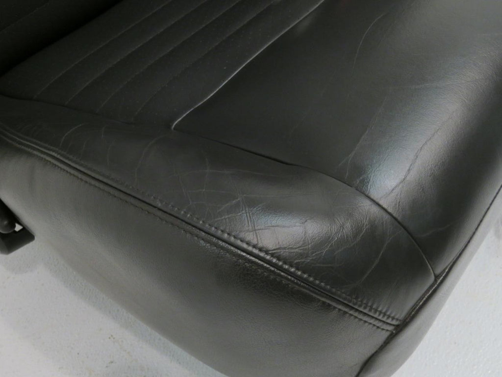 1994 - 2004 Ford Mustang Convertible Seats, GT Black Leather w/ Power Driver OEM