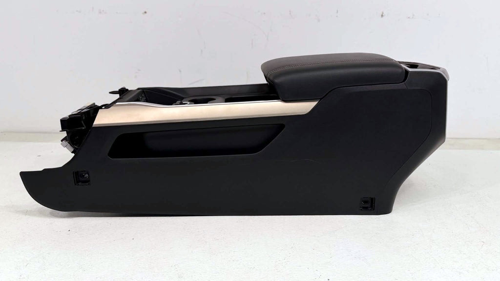 2019 - 2026 DT Ram 1500 Center Console, Black Leather, Light Bronze Trim