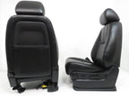 2007 - 2014 Sierra Silverado Front Seats, LT2 Black Leather, Heated & Powered