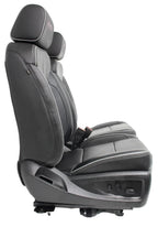 2014 - 2019 Sierra Chevy Silverado Seats Set, High Country Power Black Leather
