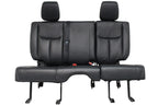07-18 Jeep Wrangler Unlimited JKU Front & Rear Seats, 4 Door Black Leather OEM