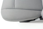 Ford Econoline Front Bucket Seats, Gray Cloth w/ Folding Armrests, Fits 1997+