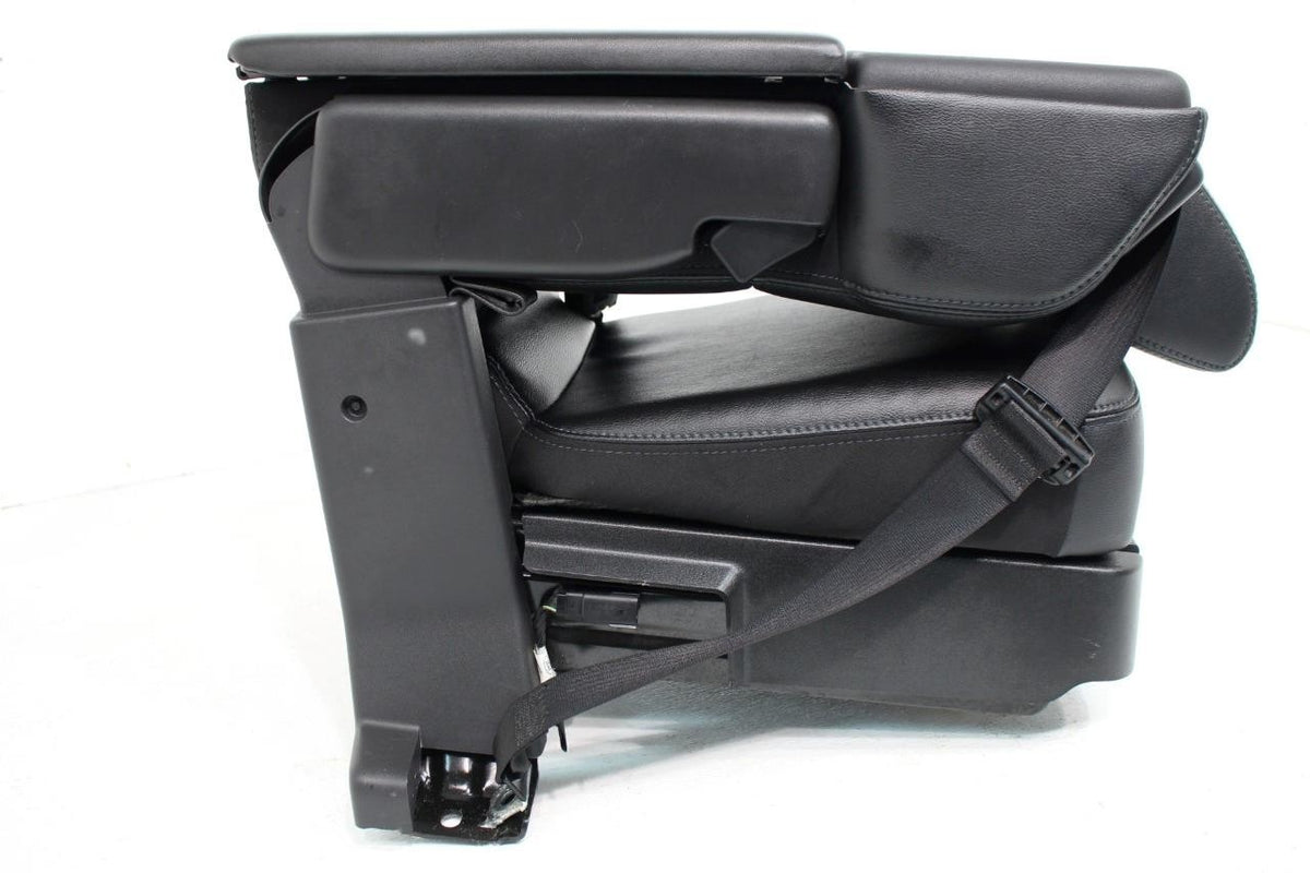 1999 - 2016 Ford Super Duty Seats Set, Crew Lariat Black Leather Power Heat Cool