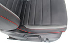 2022 - 2025 VW Golf GTI Mk 8.5 Seats Set Two-Tone Leather Black Gray Heat Cool