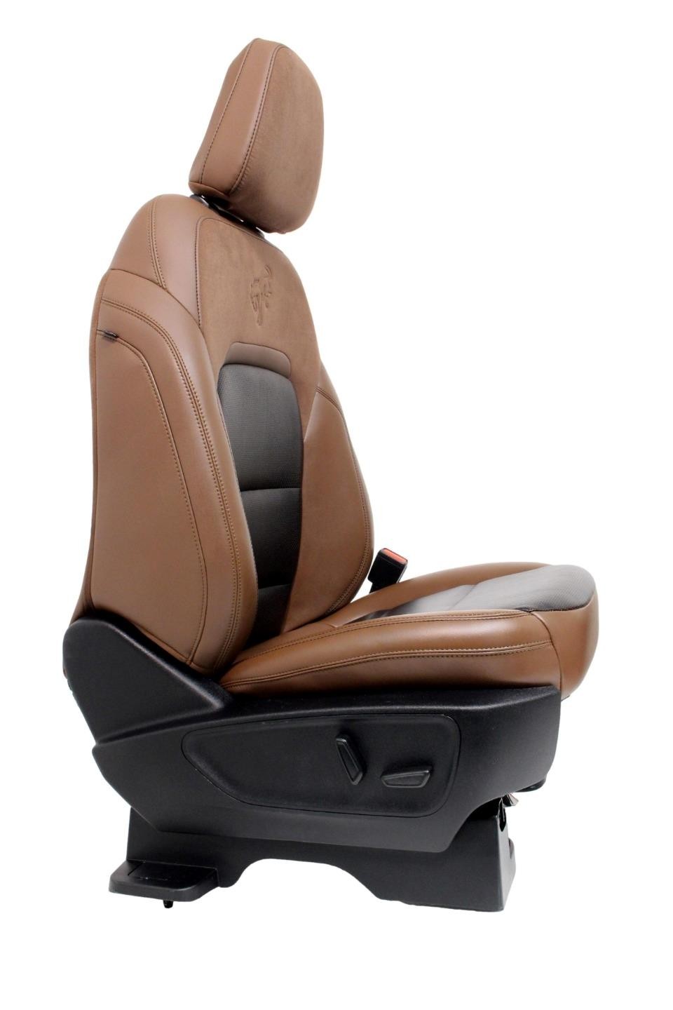 22-25 Ford Bronco Sport Badlands Seats Heated Leather Ebony Brown Project Truck