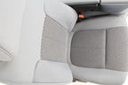 1999 - 2016 Ford Super Duty Front Seats, XL Steel Gray Cloth Bench w/ Jumpseat