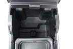 2019 - 2026 DT Ram 1500 Center Console, Black Leather w/ Logo, Wireless Charging