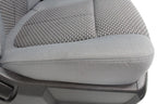 1999 - 2016 Ford Super Duty Front Seats, XL Steel Gray Cloth Manual w/ Jumpseat