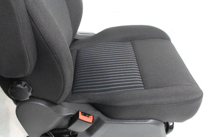 2015 - 2023 Ford Transit Black Cloth Front Bucket Seats with Armrests