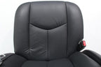 99-06 Sierra Silverado Front Seats, Dark Pewter Leather, Power Lumbar Bolster