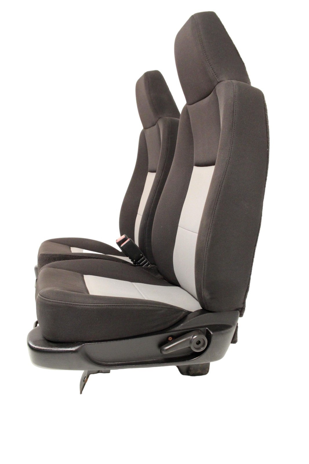 1998 - 2009 Ford Ranger Front Seats, Black Gray Cloth Bucket, Extended Cab