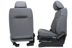 2011 - 2016 Ford Super Duty Front Seats, XL Gray Cloth Manual Fits 99+ F250 F350