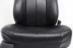 1999 - 2016 Ford Super Duty Front Seats, Lariat Black Leather, Power Heat Cool