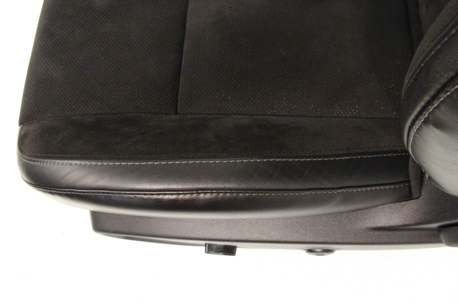2008 - 2023 Dodge Challenger Front Seats,  Black Leather Suede w/ T/A Embroidery