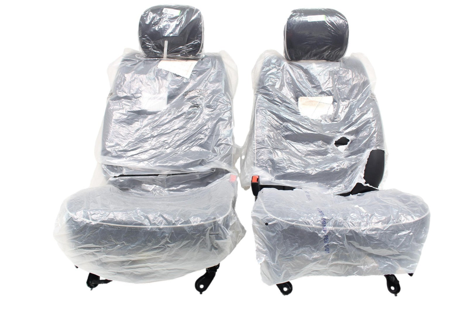 2019 - 2026 Ram 1500 Seats, Crew Cab Set, Limited Black Quilted Leather Massage