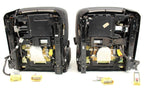 2014 - 2019 GM Sierra Silverado LTZ Front Seats, Black Leather, Heated Cooled