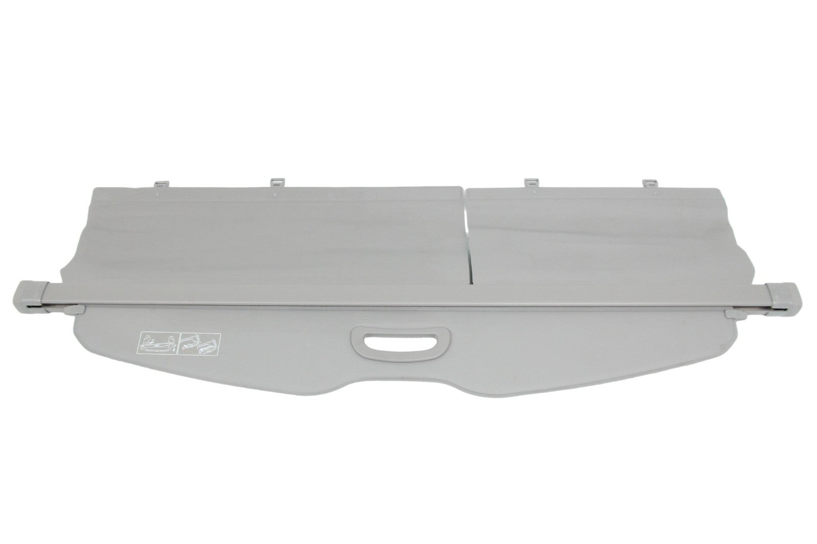 2008 - 2013 Toyota Highlander OEM Cargo Cover Retractable Privacy Shade Gray