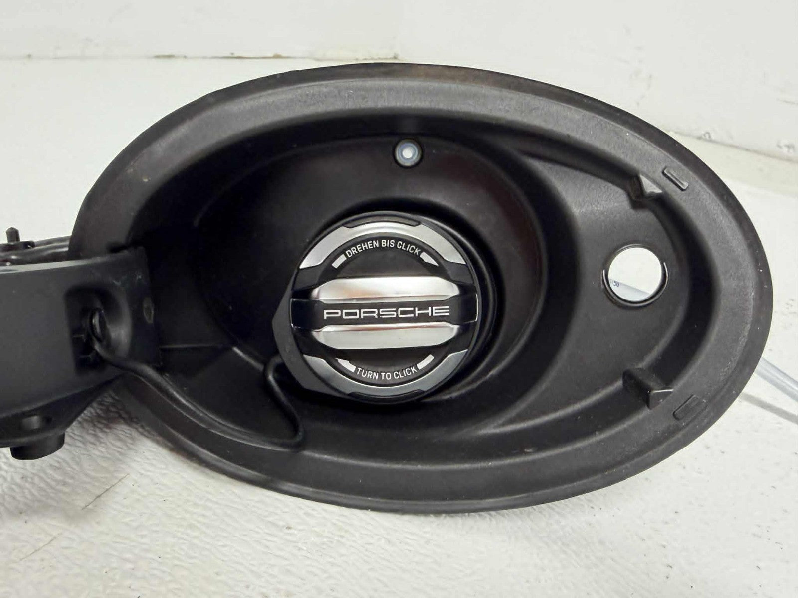 2020-2024 Porsche 911 Red Fuel Filler Flap Door Housing w/ Exclusive Design Cap