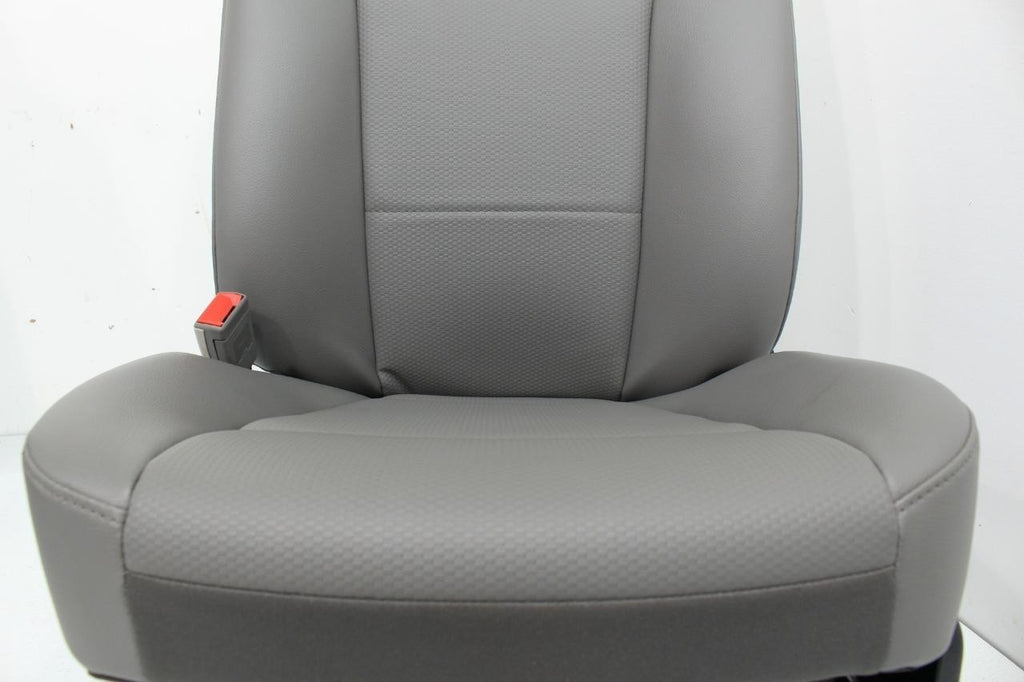 2015 - 2022 Ford F150 & Super Duty Front Seat Pair, All Cabs XL Earth Gray Vinyl