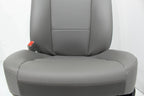 2015 - 2022 Ford F150 & Super Duty Front Seat Pair, All Cabs XL Earth Gray Vinyl