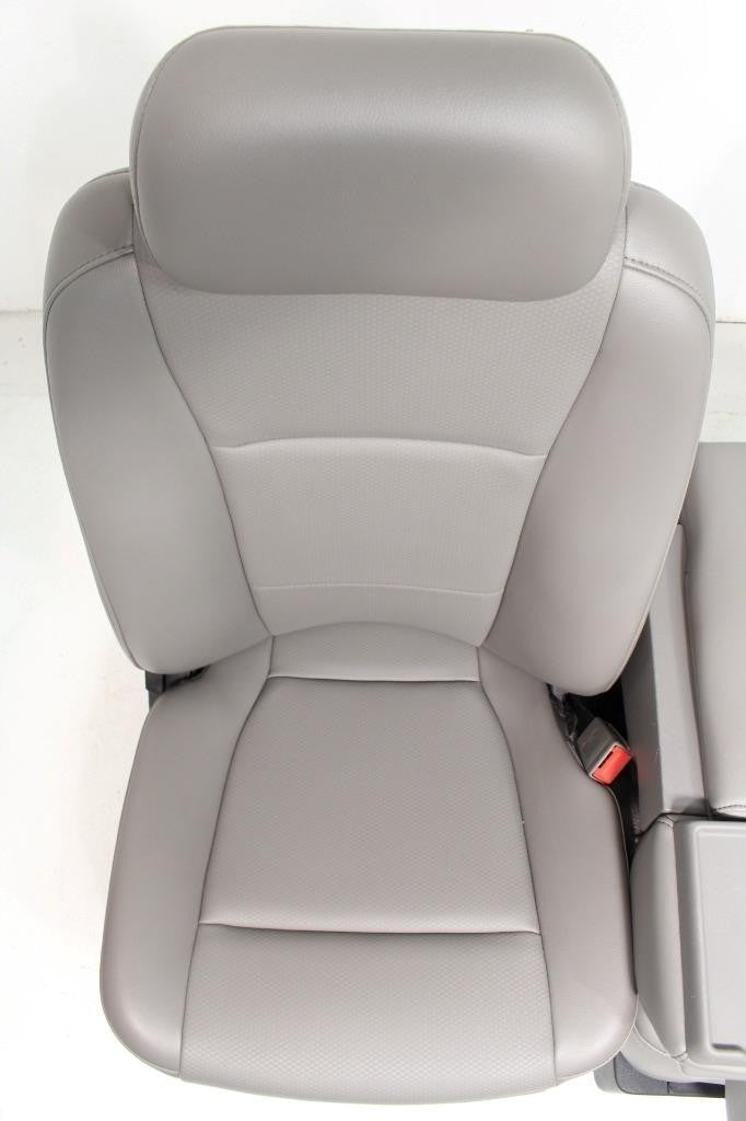 2015 - 2022 Ford F150 & Super Duty Front Seats, 4-Door XL Earth Gray Vinyl Bench