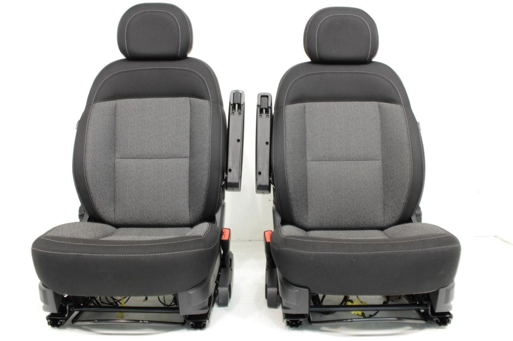 2014-2026 Ram ProMaster Front Bucket Seats w/ Lumbar, Tilt, Height Adjustments