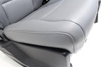 2023 - 2026 Ford Super Duty Front Seats, XL Slate Gray Vinyl Manual w/ Jumpseat