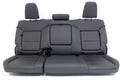2019 - 2026 Silverado Crew Cab Rear Seats w/ Hidden Storage, LTZ Black Leather