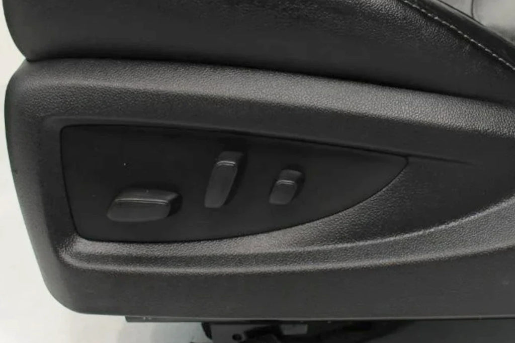 2014 - 2019 Sierra Chevy Silverado Front Seats, LTZ Power Black Leather, Heated