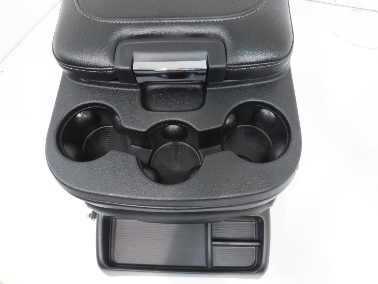 2009 - 2018 Ram Center Jump Seat, Black Leather Laramie, w/ Install Kit & Trim