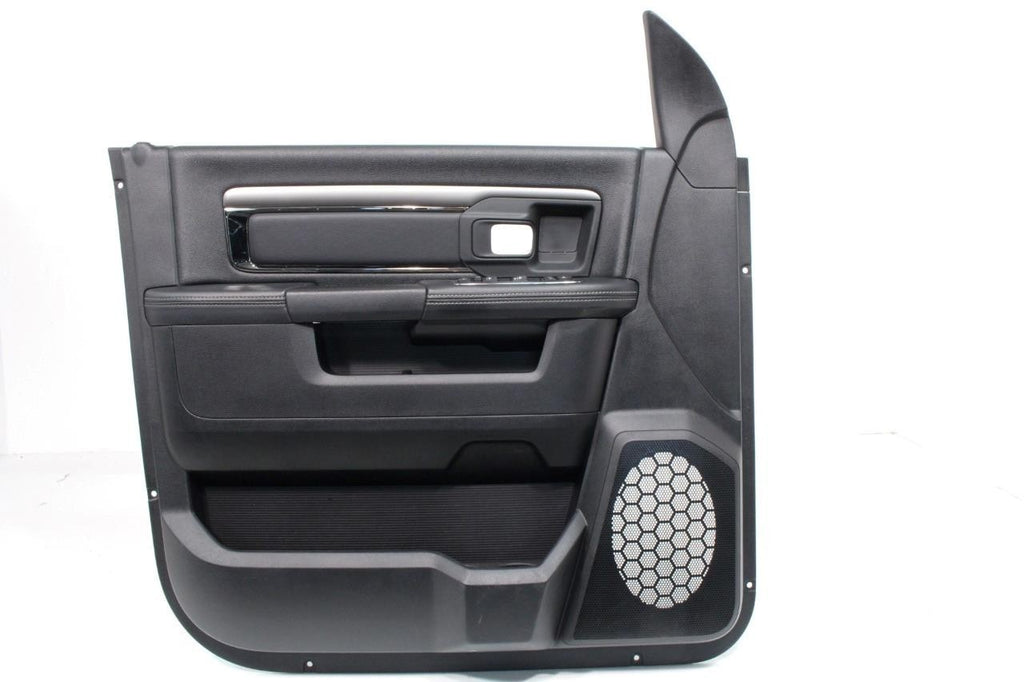 2013 - 2018 DS Ram Door Panels, Crew Cab Sport Black w/ Switches OEM Mint