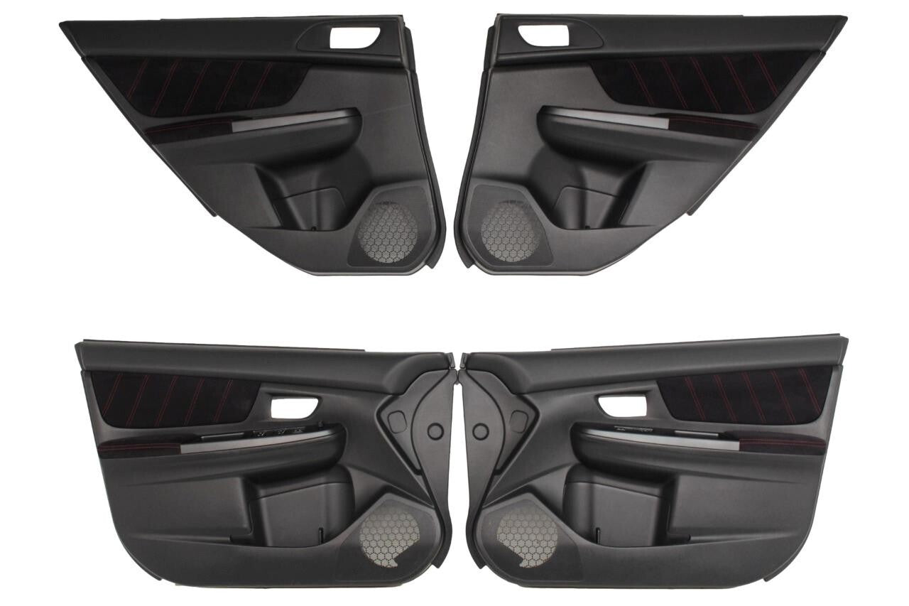 15-19 Subaru WRX STI Interior Kit Seats Door Panels Carbon Fiber Dash Trim OEM