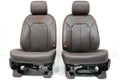 2015 - 2022 Ford F150 Super Duty Front Seats, King Ranch Java Brown Leather