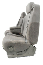 1999 - 2006 GM Sierra Silverado Front Seats, Manual Gray Cloth 40-20-40 w/ Entry