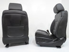 2014-2019 Sierra Chevy Silverado Front Seats, LTZ Black Leather, Heated Cooled