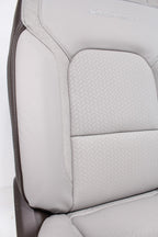 2019 - 2025 Ram 1500 Seats, Crew Cab Set, Laramie Leather, Salt Gray Bison Brown