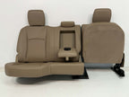 2019-2012 Ram Rear Seats, Crew Cab Pebble Tan Leather 60/40 w/ Armrest