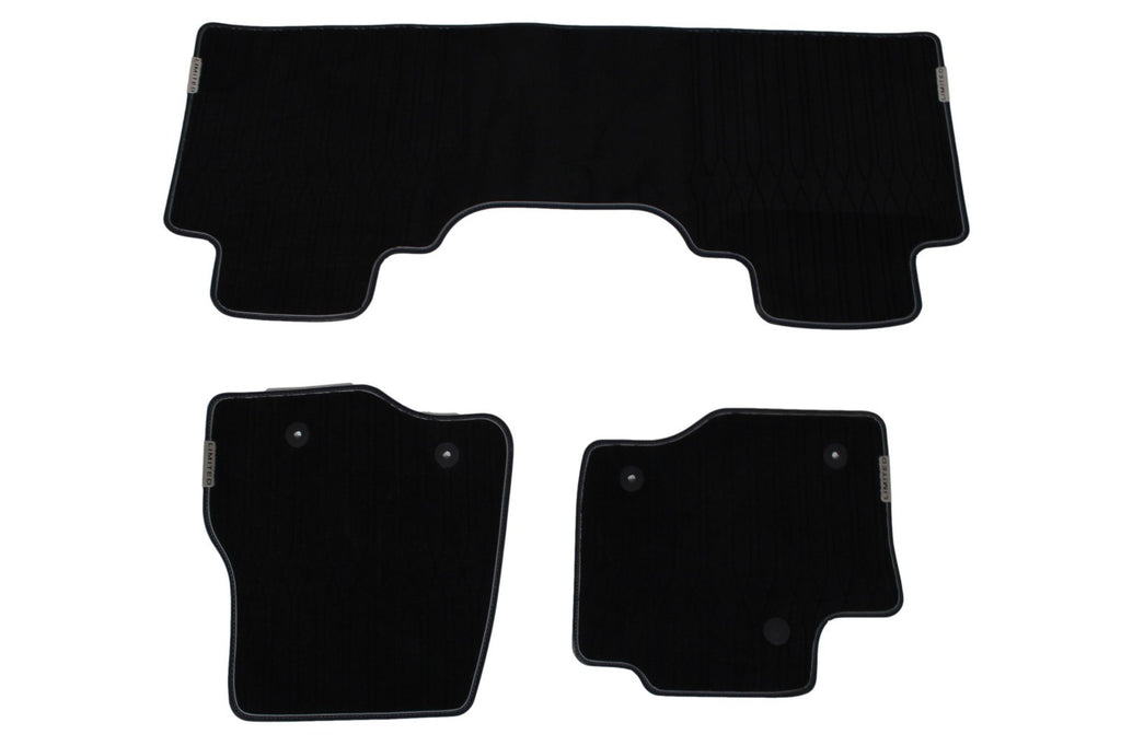 2017 - 2022 Ford Super Duty Floor Mats, Limited OEM 3 pc, Front Rear Crew Cab
