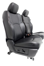 2009 - 2018 Ram Front Seats, Laramie Black Leather w/ Heating & Ventilation OEM