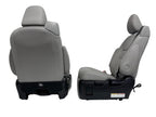 2011–2020 Toyota Sienna 2nd Row Captain's Chair Recliner Seats, Gray Leather OEM