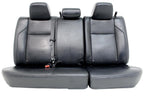 2016 - 2023 Toyota Tacoma Seats, Crew Cab Black Leather Powered Heat TRD Limited