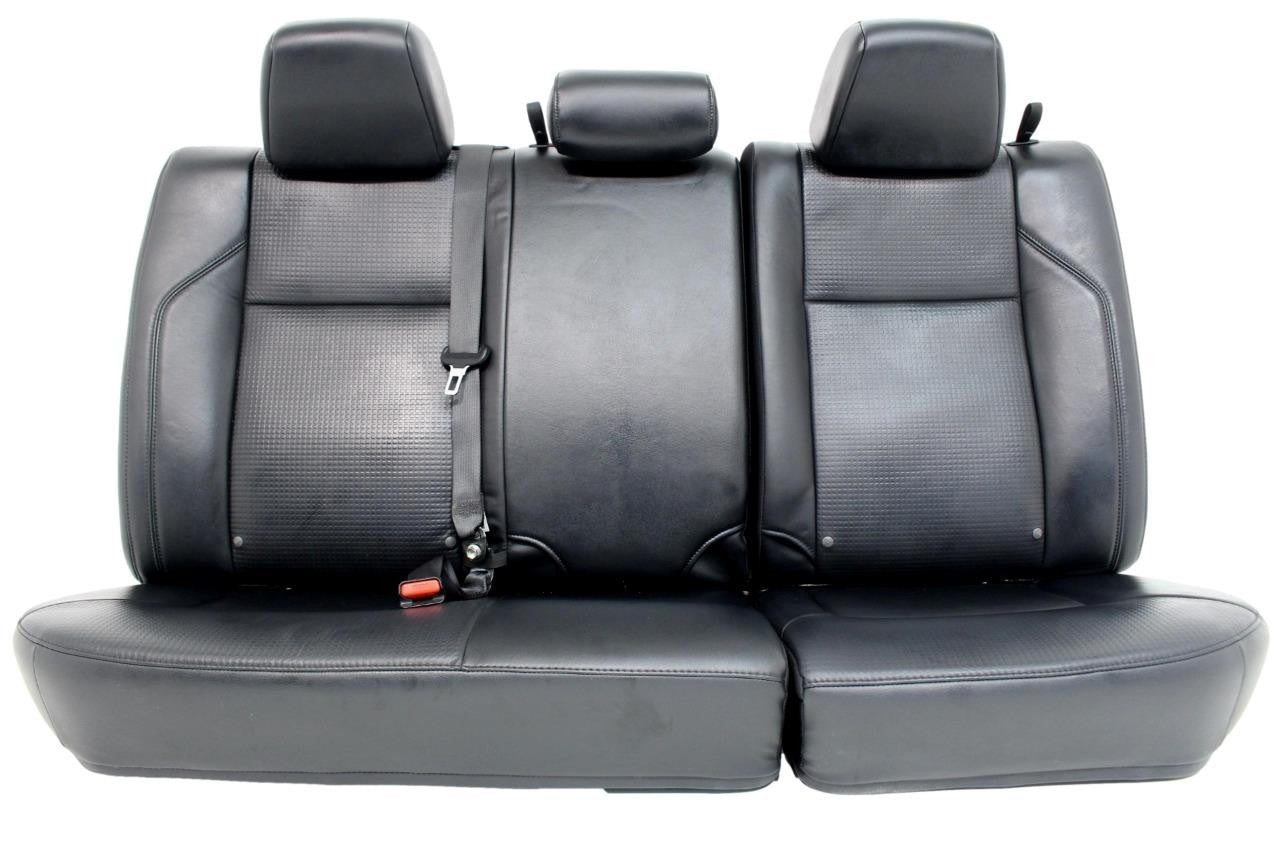 2016 - 2023 Toyota Tacoma Seats, Crew Cab Black Leather Powered Heat TRD Limited