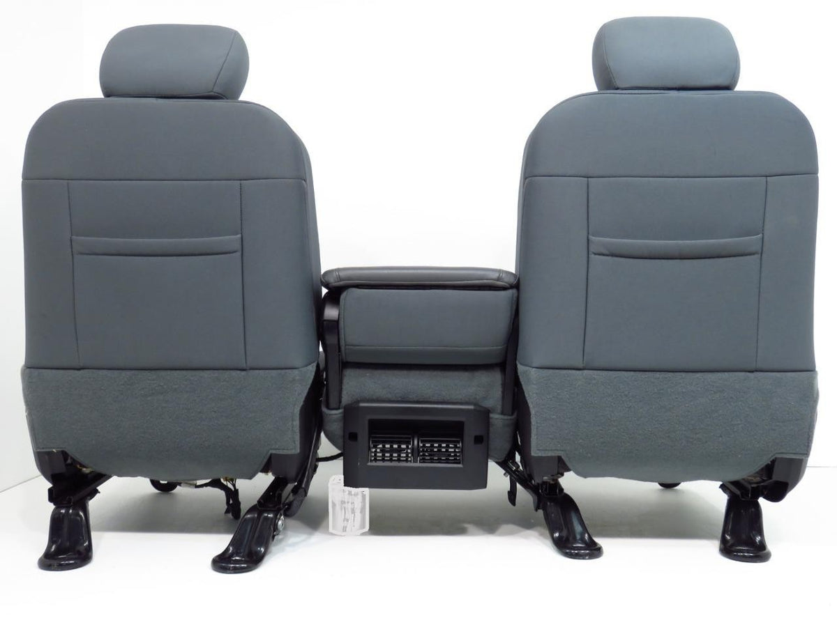 2009-2018 Dodge Ram Front Seats, Gray Cloth Manual Split Bench Seat 40-20-40