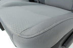 2009 - 2018 Dodge Ram 1500 2500 3500 Grey Cloth Bucket Seats Jump Seat Console