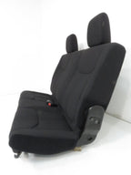 2007 - 2018 Jeep JK Wrangler 2-Door Rear Seat, OEM Black Cloth Folding Bench