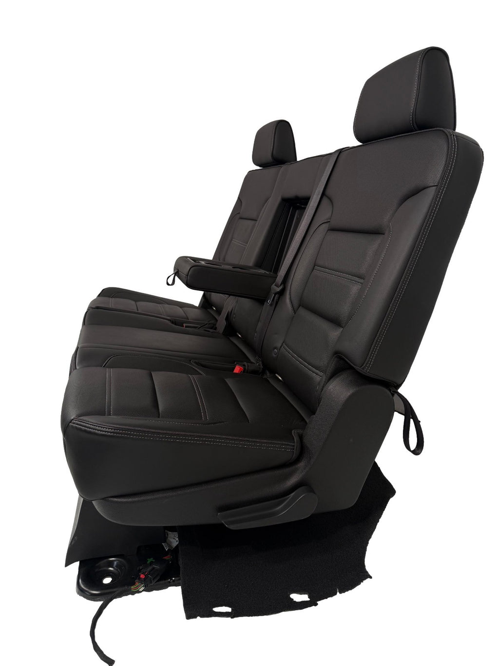 2015 - 2020 Yukon XL Denali 2nd Row Bench Seat, Black Leather OEM Powered Heated